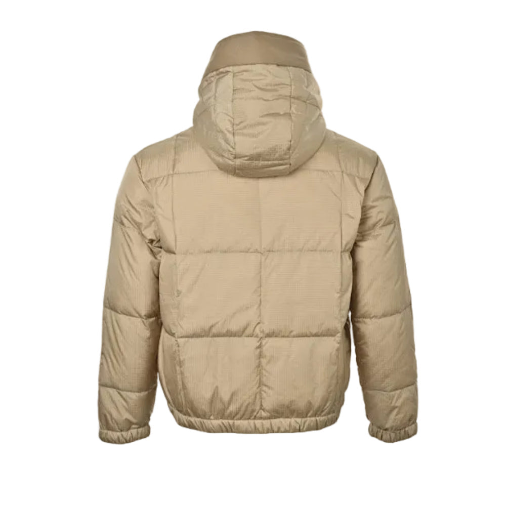 Louis Vuitton Monogram Lined Square Quilted Hooded Puffer Jacket – Khaki