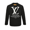 Louis Vuitton Giant Brushstroke Logo Long Sleeve Tee – Black