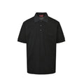 Gucci Black Fine Knit Polo Shirt