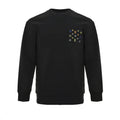 Louis Vuitton Multicolor Monogram Scatter Embroidery Crewneck – Black
