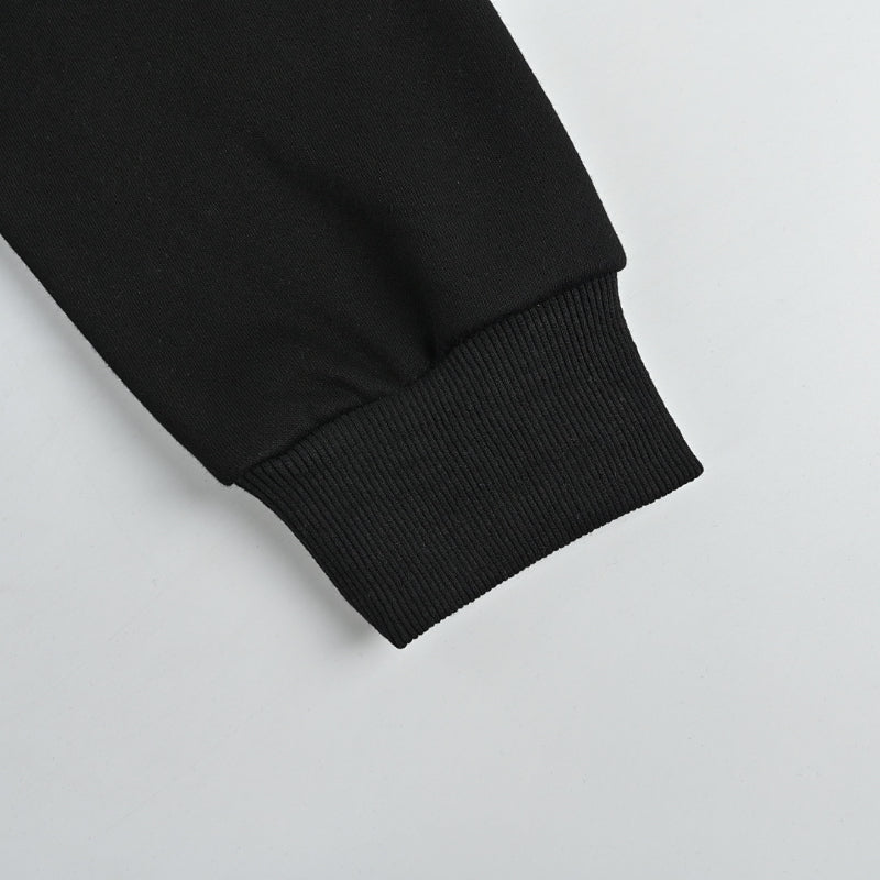 Louis Vuitton Floral Letter Embroidery Crewneck – Black