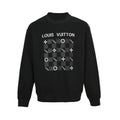 Louis Vuitton Damier Checkerboard Graphic Crewneck – Black