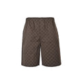 Gucci All-Over Monogram Bermuda Shorts – Cocoa