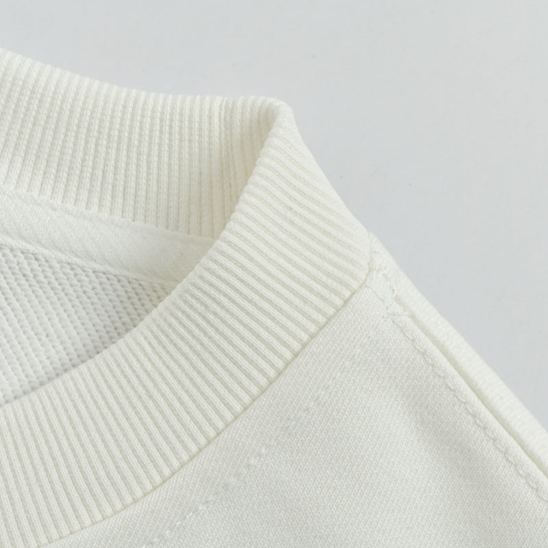 Louis Vuitton Monogram Icon Grid Embroidery Crewneck – White