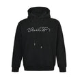Louis Vuitton Pearl Chain Script Hoodie – Black