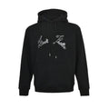 Louis Vuitton Cursive Script Embroidery Hoodie – Black