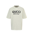 Gucci Off-White Oversized Wordmark Made In Italy Heavyweight Tee