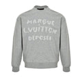 Louis Vuitton Marque Deposee Archive Text Crewneck – Heather Grey