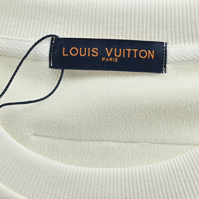 Louis Vuitton Graffiti Monogram Sweatshirt – Cream