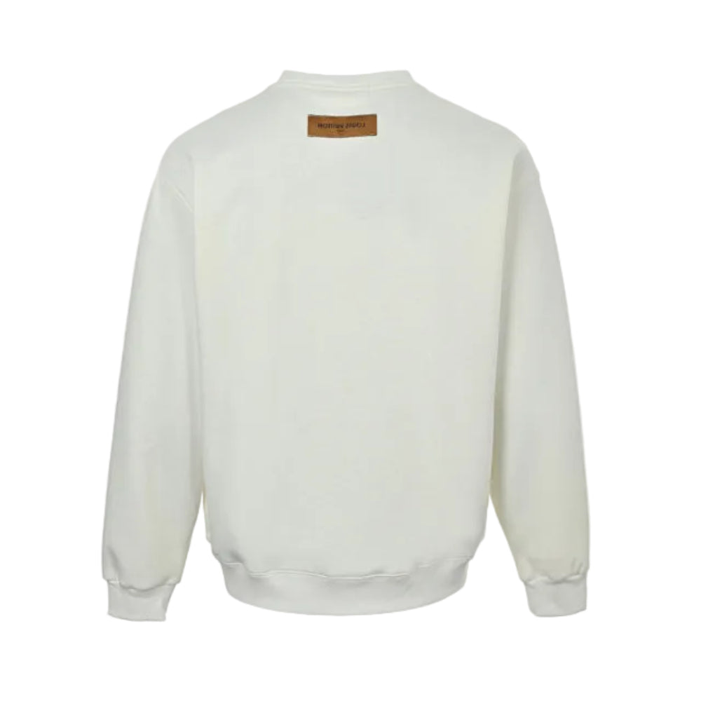 Louis Vuitton Graffiti Monogram Sweatshirt – Cream