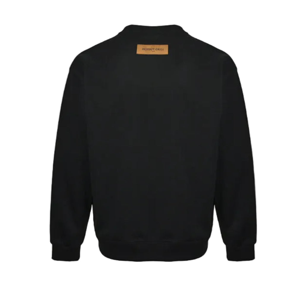 Louis Vuitton Graffiti Monogram Sweatshirt – Black