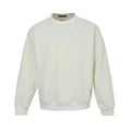 Louis Vuitton  Leather Label Minimal Sweatshirt – Cream