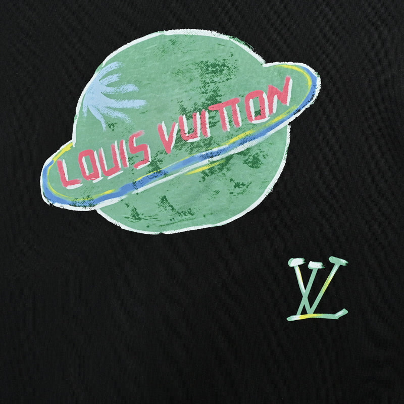 Louis Vuitton Planet Graphic Sweatshirt – Black