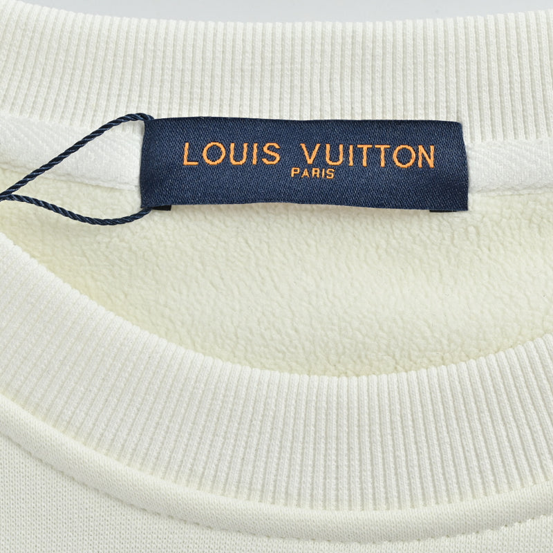 Louis Vuitton Planet Graphic Sweatshirt – Cream