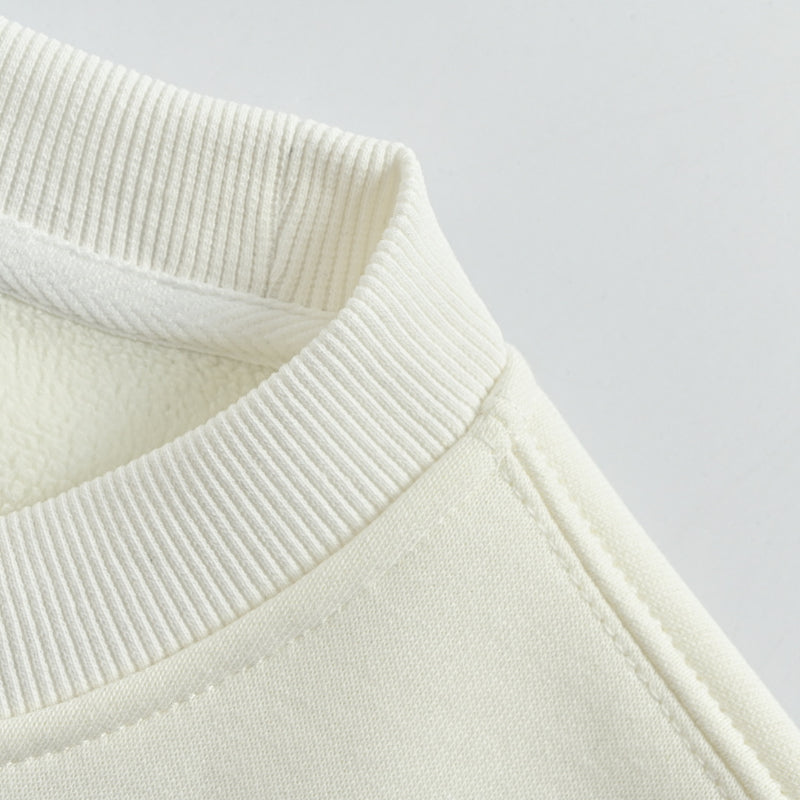 Louis Vuitton Snow School Badge Collage Sweatshirt – Cream