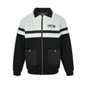 Louis Vuitton Racing Stripe Color Block Zip Jacket – Black / White