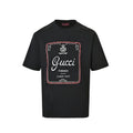 Gucci Black Heritage Label Graphic Tee