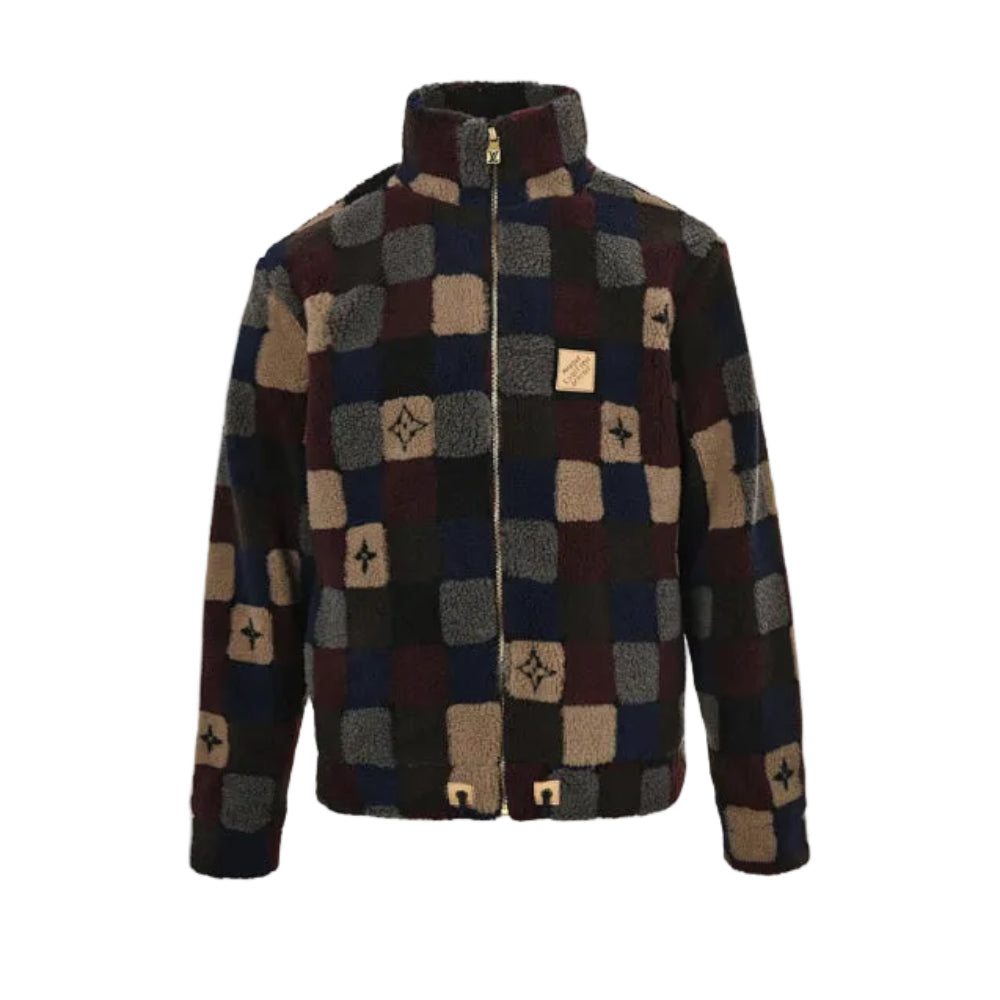 Louis Vuitton  Damier Sherpa Zip Jacket – Multi