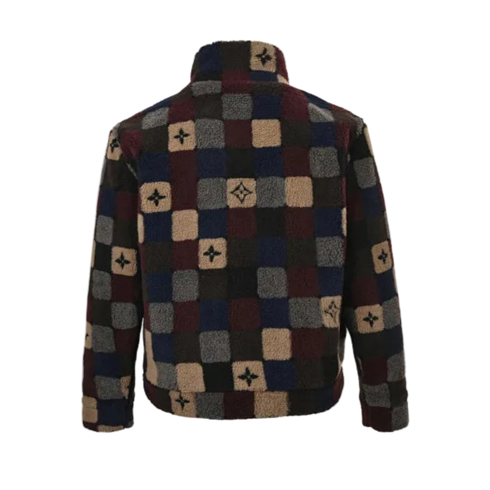 Louis Vuitton  Damier Sherpa Zip Jacket – Multi