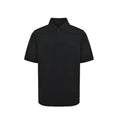 Gucci Black Tonal Crown Embroidered Piqué Polo