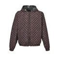 Louis Vuitton Monogram x Camo Reversible Hooded Bomber Jacket – Brown / Green