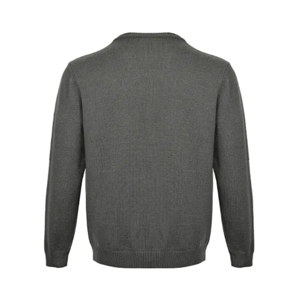 Louis Vuitton Diamond Grid Pearl Rivet Knit Cardigan – Olive Grey