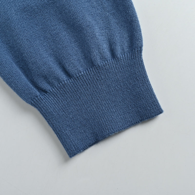 Louis Vuitton Flying Monogram Knit Sweater – Steel Blue