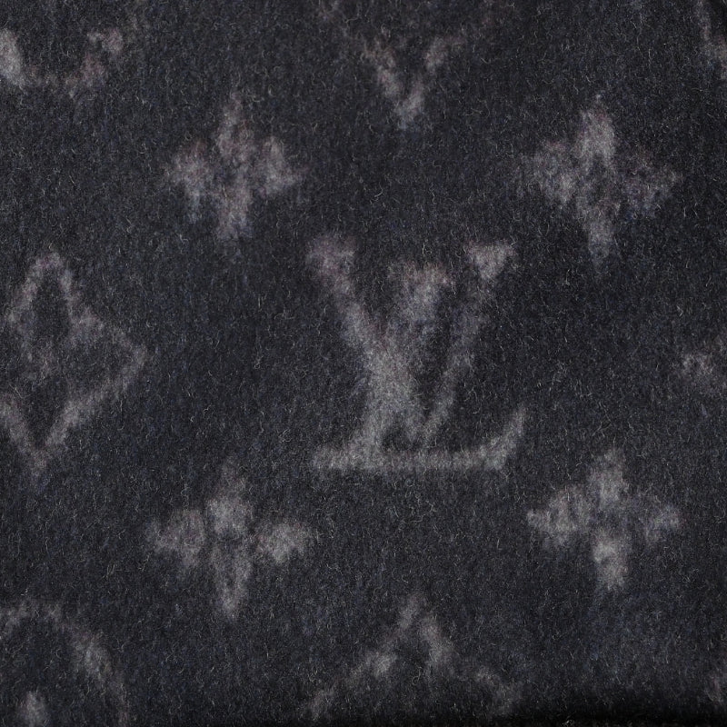 Louis Vuitton Monogram Argyle Check Gradient Hooded Pullover – Navy / Charcoal