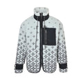 Louis Vuitton Monogram Gradient Sherpa Fleece Zip Jacket – White / Black