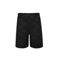 Gucci All-Over Monogram Print Shorts – Black