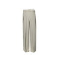 Louis Vuitton Double-Pleat Wide-Leg Trousers — Sand