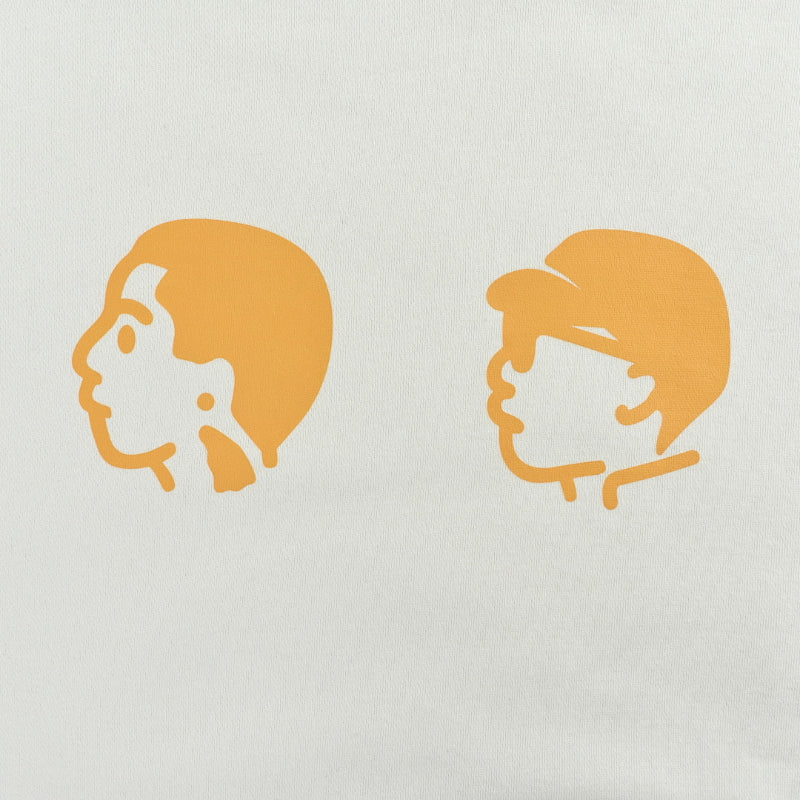 Louis Vuitton Label Minimal Hoodie – Cream