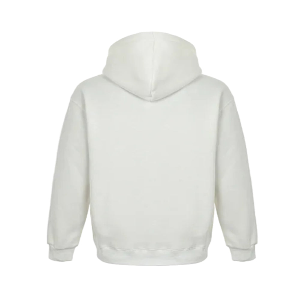 Louis Vuitton Label Minimal Hoodie – Cream