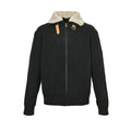 Louis Vuitton Shearling Collar Chunky Rib Knit Zip Jacket – Charcoal