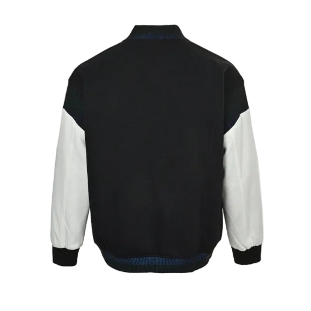 Louis Vuitton Marque Deposee Varsity Bomber Jacket – Black / White