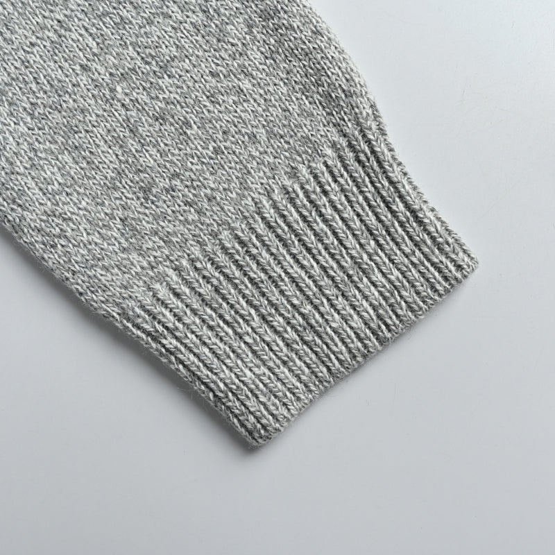 Louis Vuitton  Fox Jacquard Chunky Knit Sweater – Grey