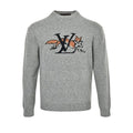 Louis Vuitton  Fox Jacquard Chunky Knit Sweater – Grey