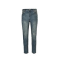 Louis Vuitton Tonal Monogram Slim Jeans — Mid Wash