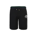 Louis Vuitton Marque Script Rib-Waist Shorts — Black
