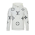 Louis Vuitton Giant Monogram Scatter Print Hoodie – White