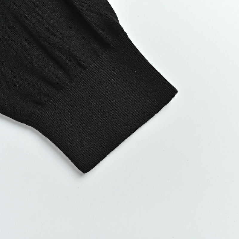 Louis Vuitton Long Sleeve Knit Top – Black