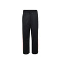 Gucci Black Dual-Stripe Relaxed Trousers
