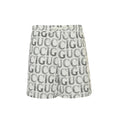 Gucci All-Over Halftone Letter Print Shorts – White