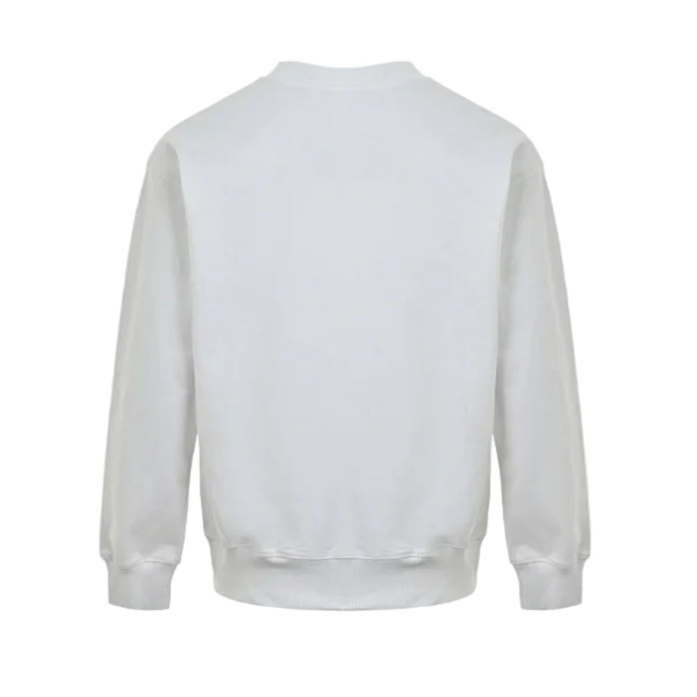 Louis Vuitton Collegiate 3D Letter Embroidery Crewneck – White