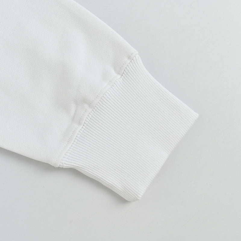 Louis Vuitton Hand-Drawn Badge Embroidery Crewneck – White