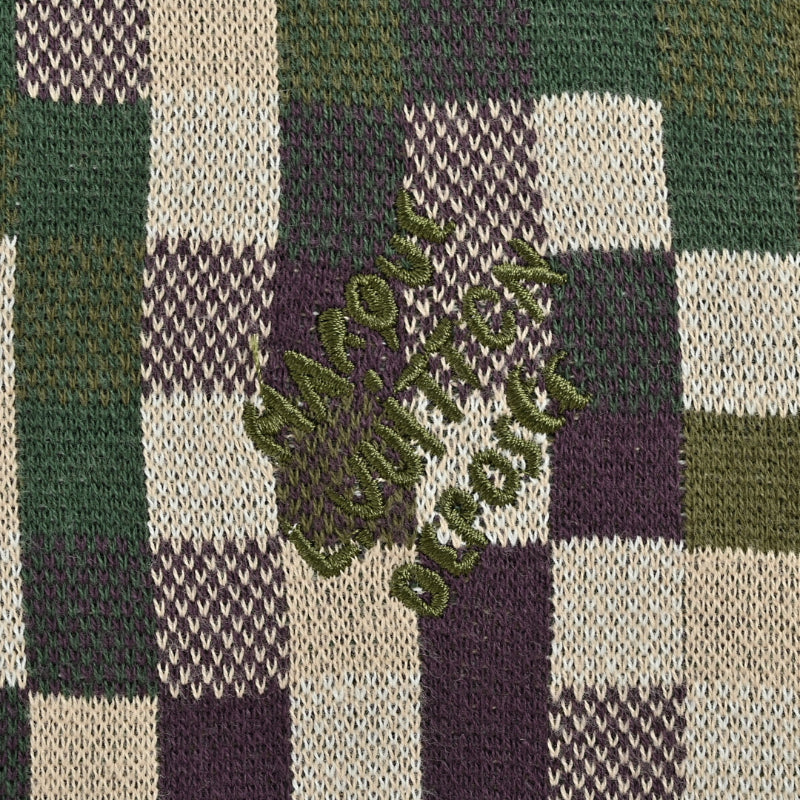 Louis Vuitton Pixel Camo Damier Jacquard Knit Sweater – Olive