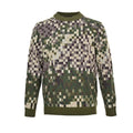 Louis Vuitton Pixel Camo Damier Jacquard Knit Sweater – Olive