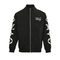 Louis Vuitton Monogram Oversized Sleeve Graphic Track Jacket – Black / White
