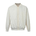 Louis Vuitton Gold Zip Pull Clean Bomber Jacket – Ecru