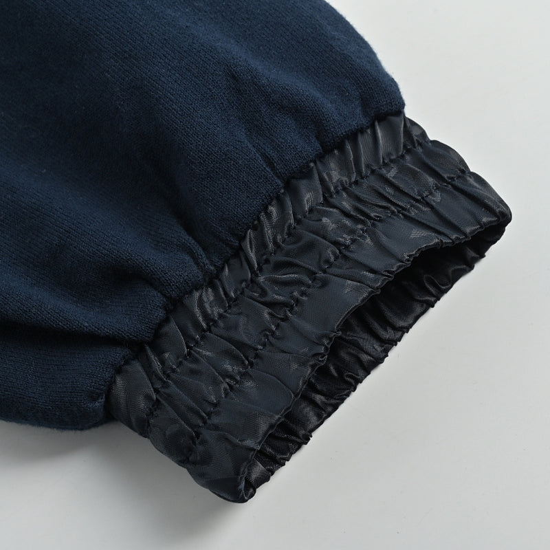 Louis Vuitton Monogram Jacquard Satin Bomber Jacket – Navy